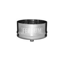 Dop cu colector de condens FERRUM d.115 mm (inox 430/0,5 mm)