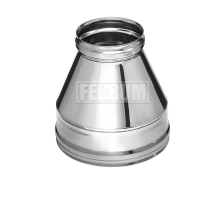 Terminal conic FERRUM d.115-200 mm (inox 430/0,5 mm)