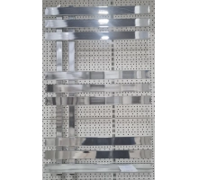 Дизайнерский полотенцесушитель Aerfild Elche 500x800 mm, crom