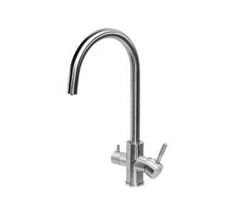 Robinet cu bilă dublă MODERN pentru sisteme de băut, cromat