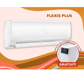 Conditioner HAIER FLEXIS Plus DC Inverter R32 Super Match AS35S2SF1FA-LW-1U35S2SM1FA (alb strălucire) (Încălzire la - 20°C)