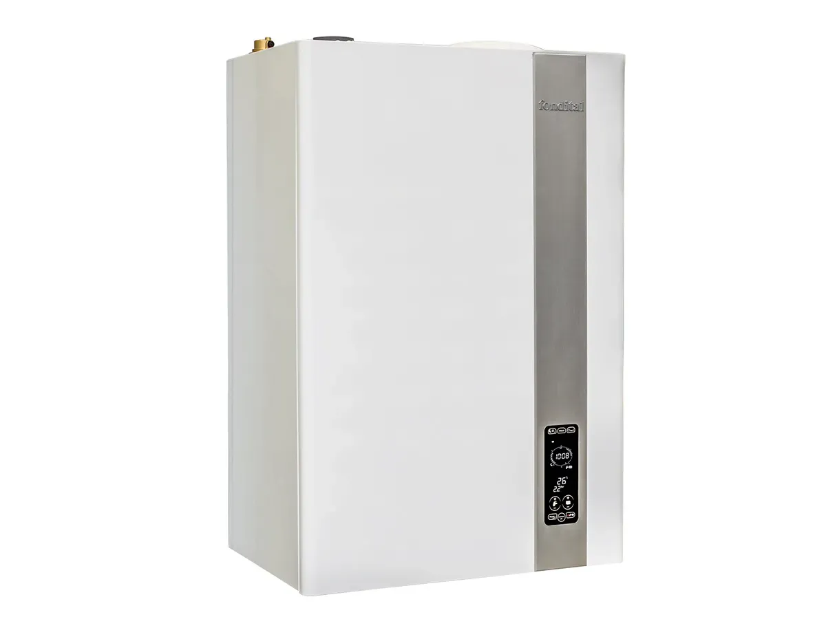 Cazan pe gaz in condensare FONDITAL ITACA Condens. KB24 kW+Cazan INOX 45l