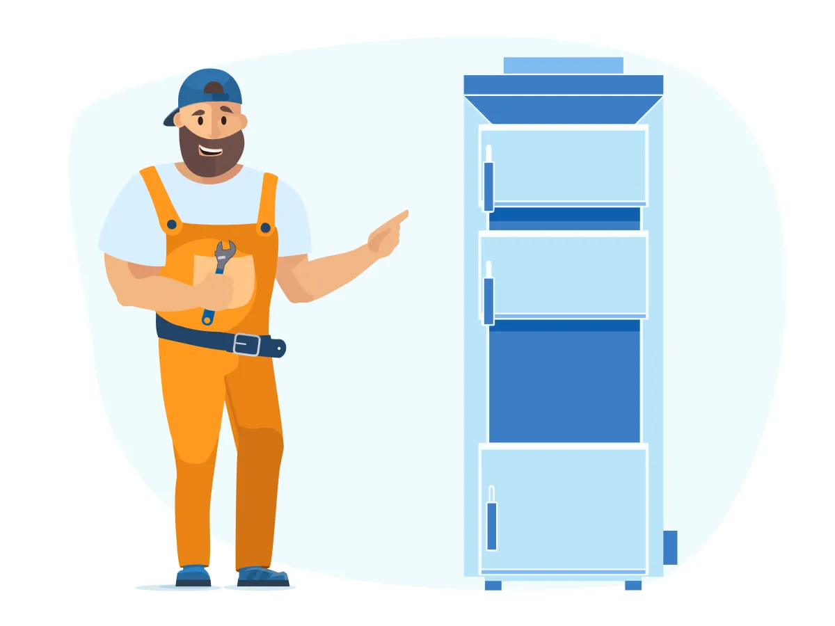 Instalarea standard cazanului pe combustibil solid de 31-50 kW cu încărcare manuală (fără buncăr)