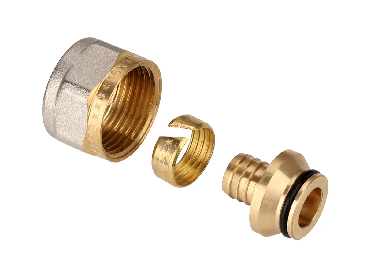 Adaptor eurocon pentru teava multistrat PEX-AL-PEX d.16 mm x 2 