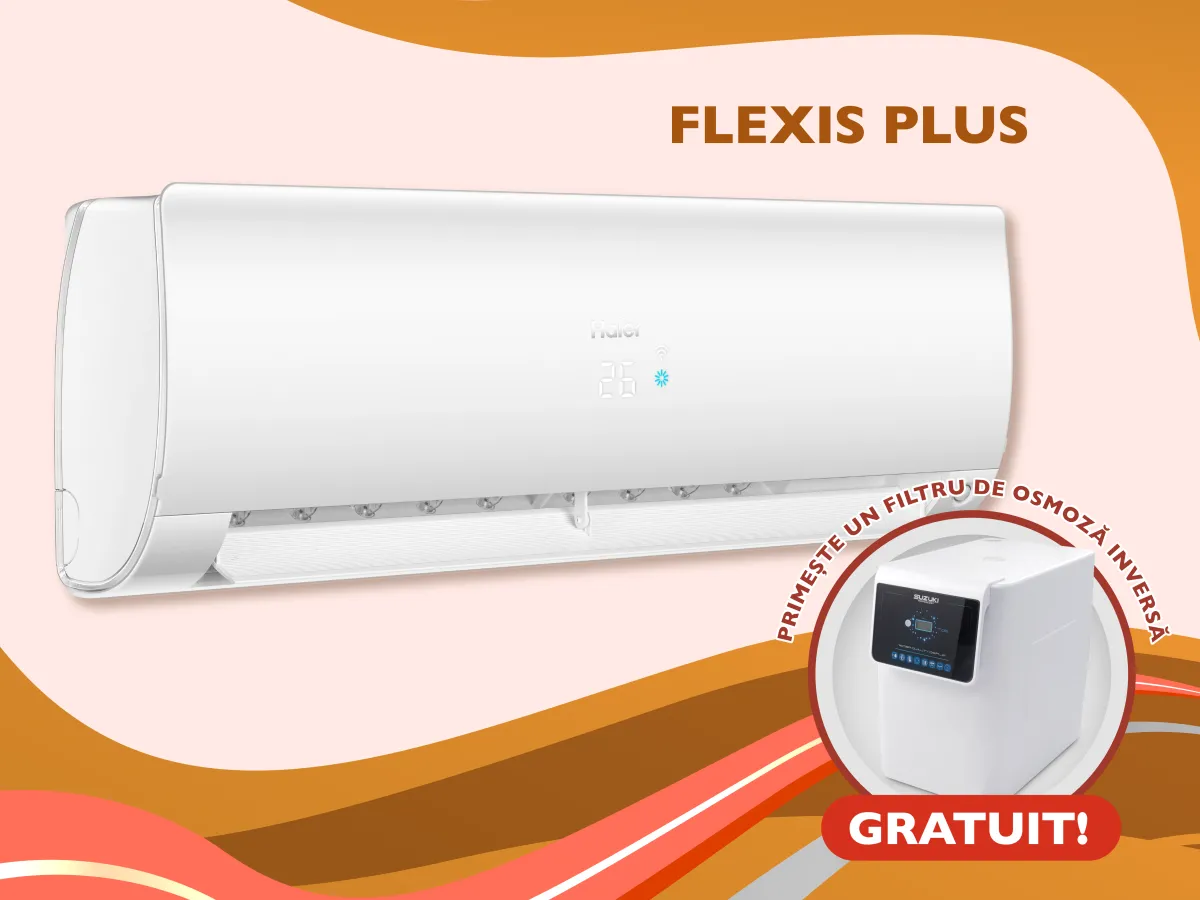 Conditioner HAIER FLEXIS Plus DC Inverter Super Match AS50S2SF1FA-WH-1U50S2SJ2FA (white matt)