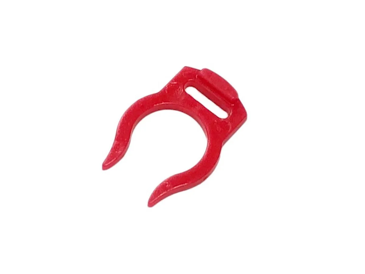 Clip roșu 1/4" pentru fixarea tuburilor