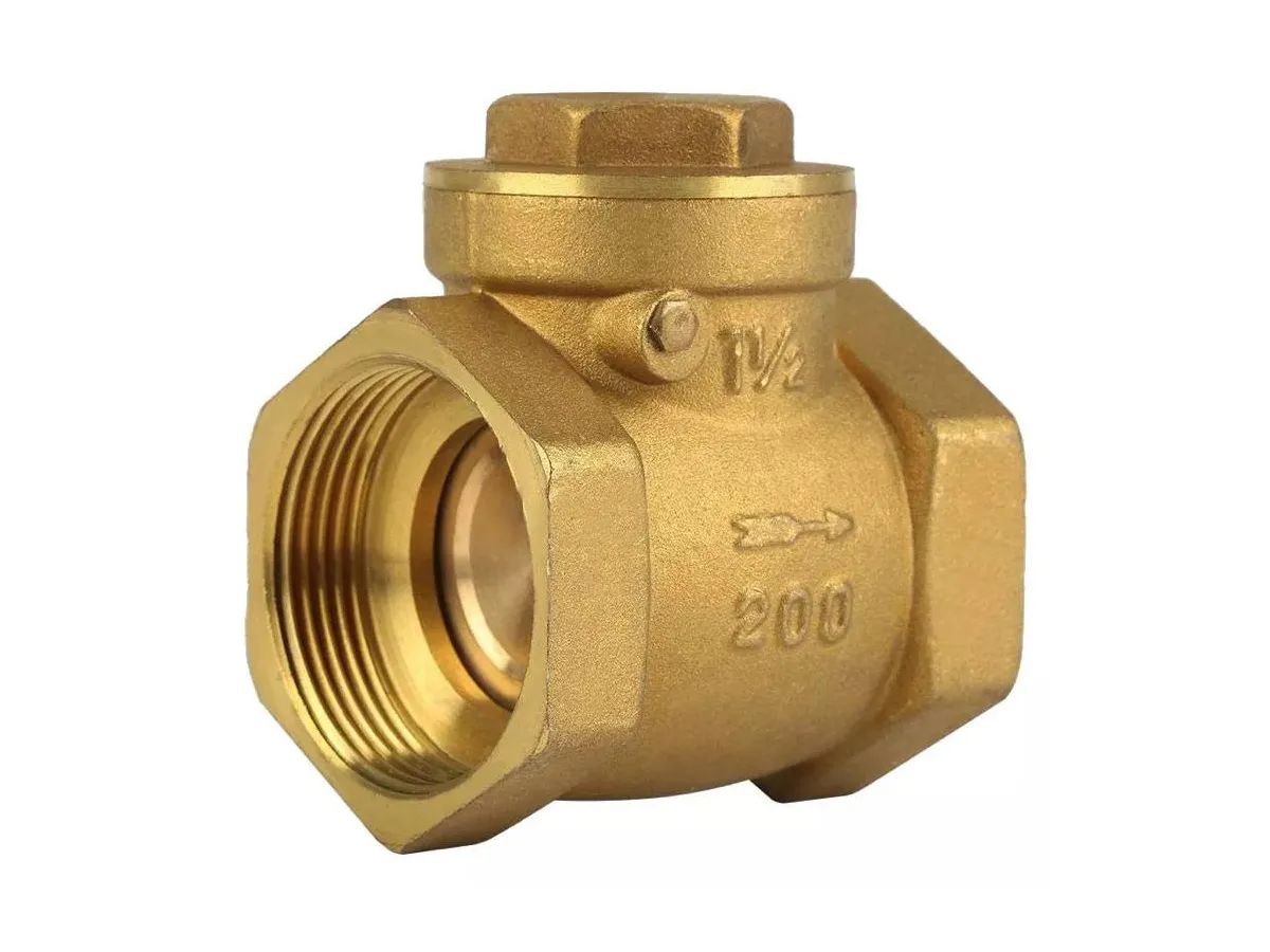 Supapă de reținere pivotantă metalică 3/4" Genebre
