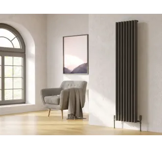 Calorifer decorativ LOJIMAX colecția ALBITE 1400x490 mm, Antracit