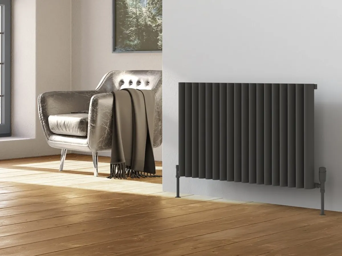 Calorifer decorativ LOJIMAX colecția ALBITE 500x1095 mm, Antracit
