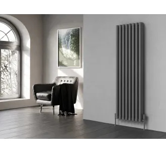Calorifer decorativ LOJIMAX colecția AMETIST 1400x380 mm, Antracit