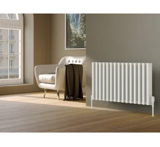 Calorifer decorativ LOJIMAX colecția AMETIST 300x1553 mm, Alb