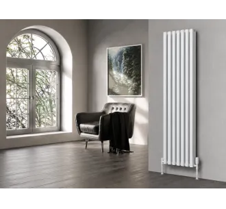 Calorifer decorativ LOJIMAX colecția AMETIST 800x449 mm, Alb