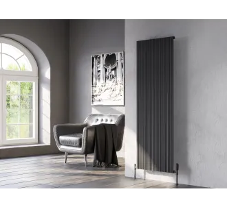 Calorifer decorativ LOJIMAX colecția BAMBOO 1800x359 mm, Antracit