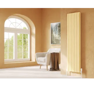 Calorifer decorativ LOJIMAX colecția BELLA DOUBLE 2000x404 mm, Lemon