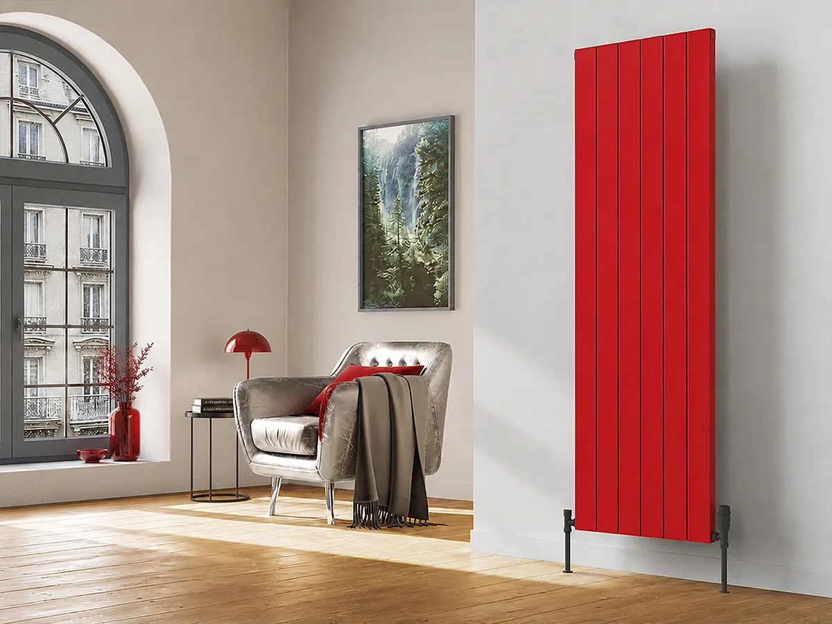 Calorifer decorativ LOJIMAX colecția FLAT 1800x394 mm, RAL 3020
