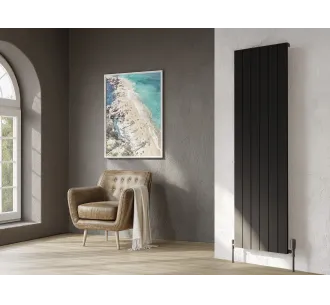 Calorifer decorativ LOJIMAX colecția KALSEDON 1800x565 mm, Negru
