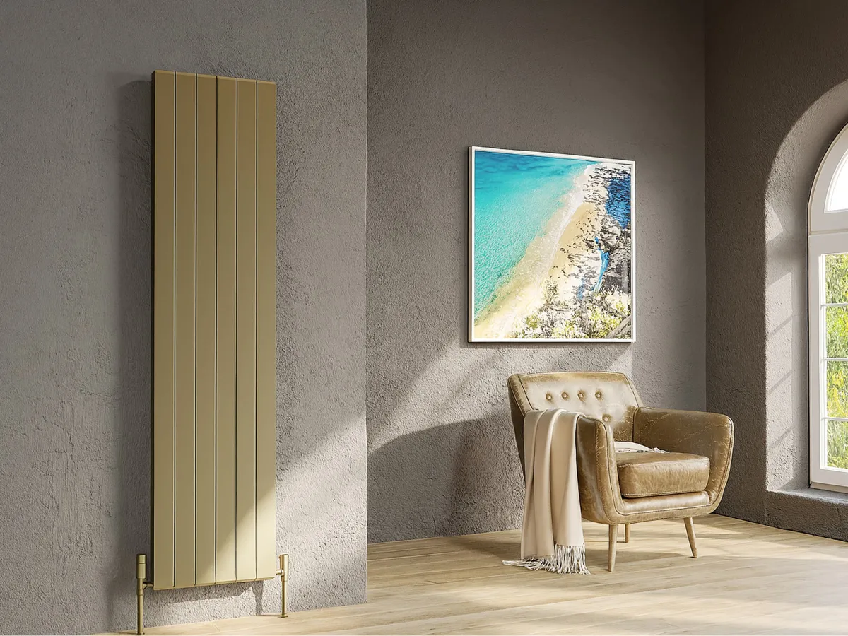 Calorifer decorativ LOJIMAX colecția LOVA LINE 1800x400 mm, RAL1011