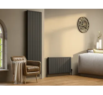 Calorifer decorativ LOJIMAX colecția LOVA LINE 2000x400 mm, Antracit