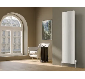 Calorifer decorativ LOJIMAX colecția RETRO PLUS 800x500 mm, Alb