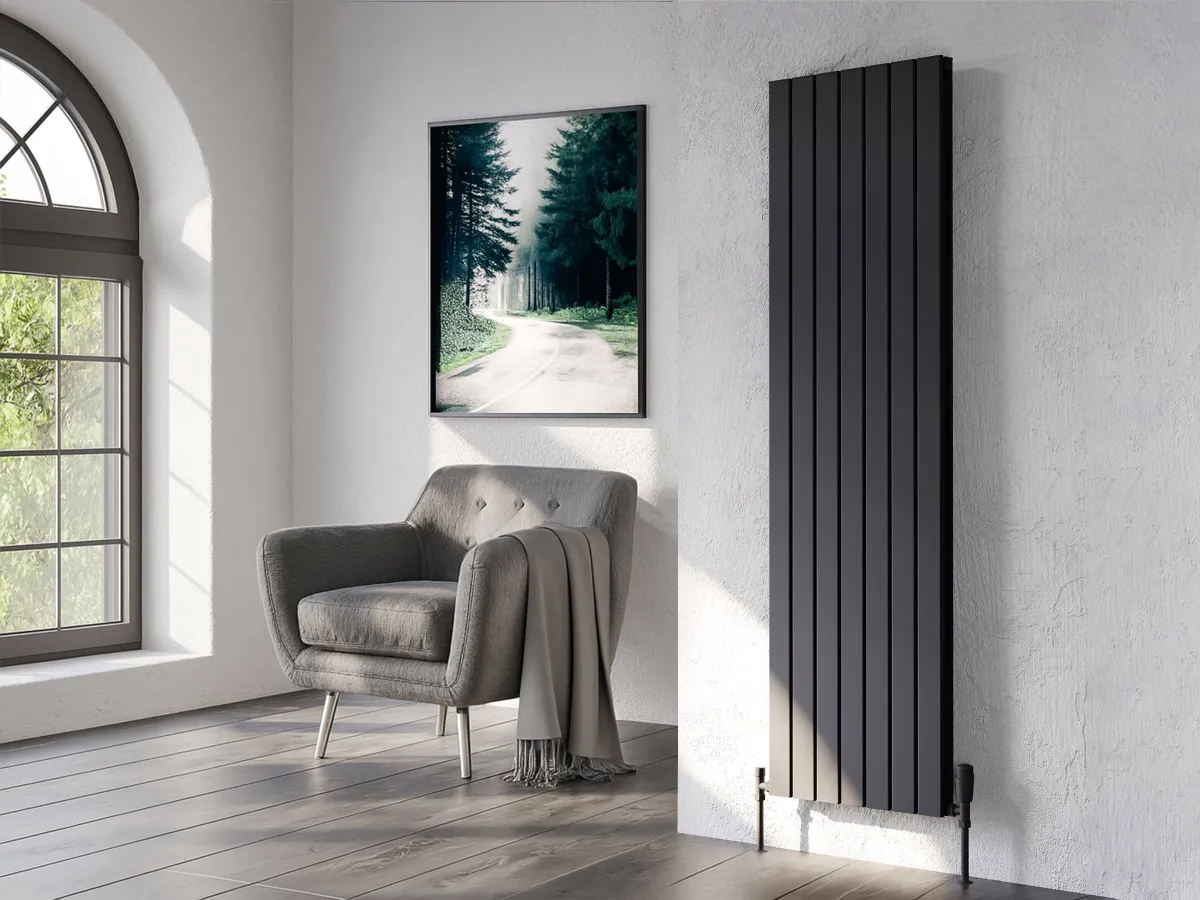 Calorifer decorativ LOJIMAX colecția ROYAL DOUBLE 1800x514 mm, Negru
