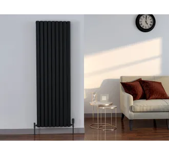 Calorifer decorativ LOJIMAX colecția VOLE 1800x444 mm, Negru