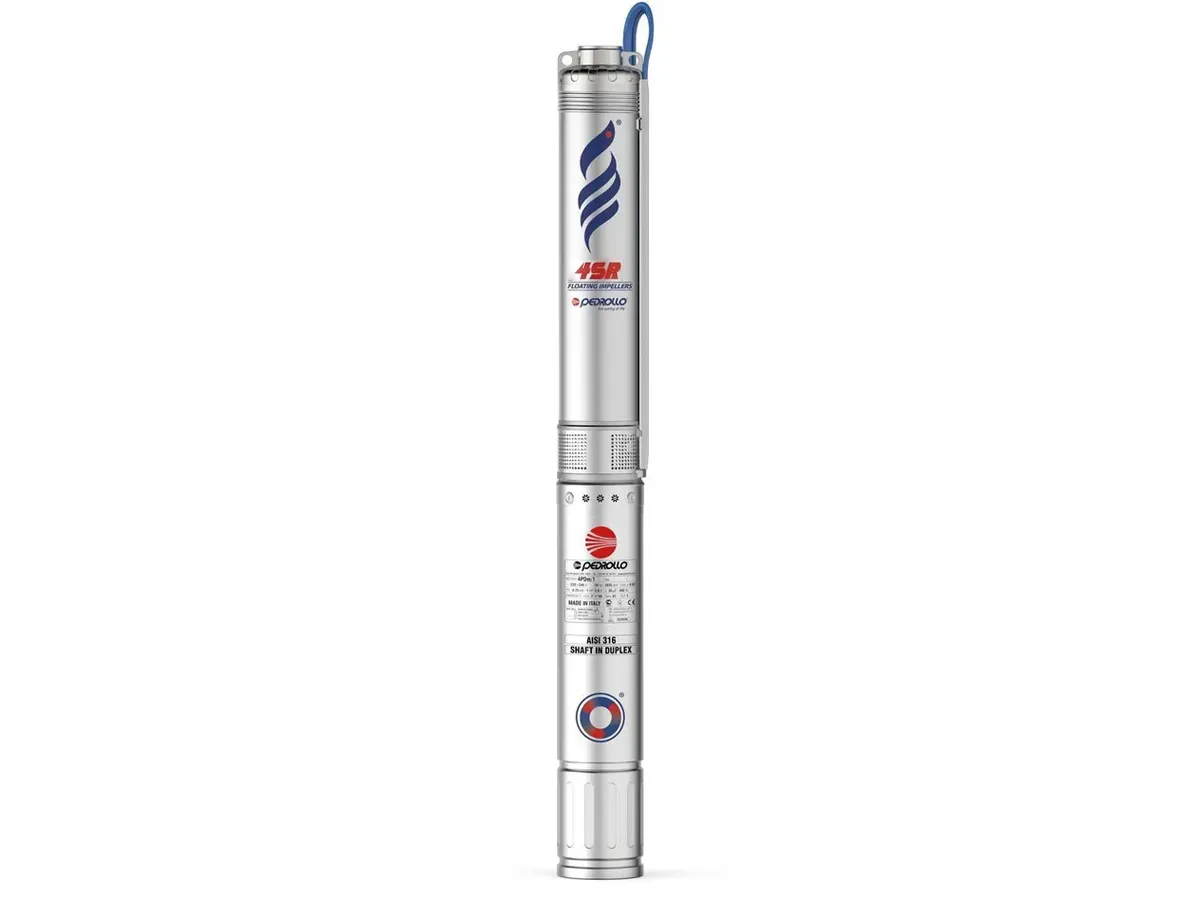 Pompa submersibila Pedrollo 4SR2m/17 F-PD pina la 127 m, 1.1 kW