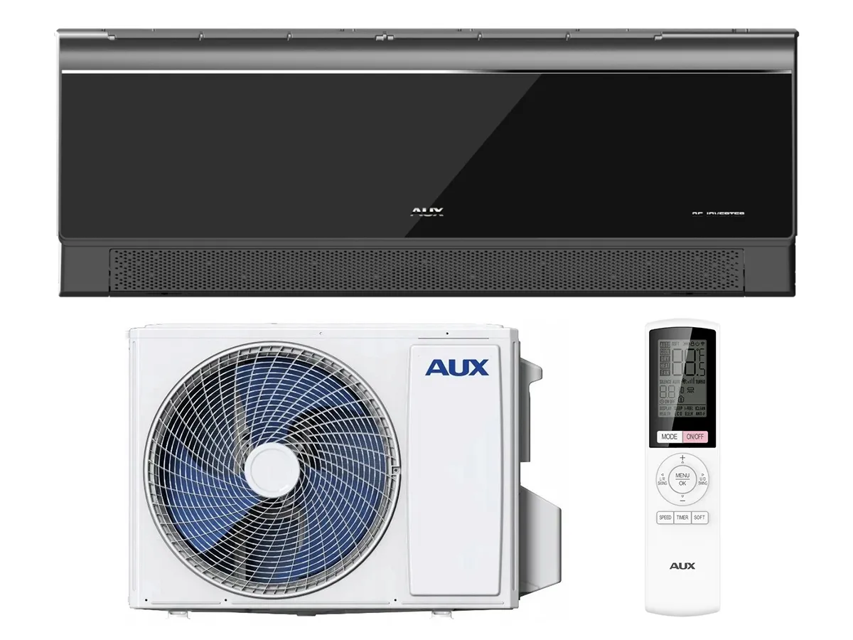 Кондиционер AUX C-Series Inverter R32 ASW-H18E3A4/CCR3DI-C0 18000 BTU, черный