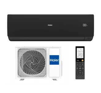 Кондиционер HAIER SERENE Plus DCInverter R32 AS35SBBHRA-MB 1U35DEBFRA-SH чёрный матовый (Обогрев при - 25°C)