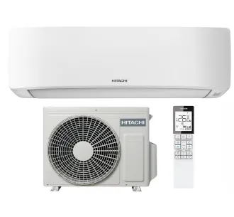 Кондиционер Hitachi Inverter R32 Airhome 400 RAK-DJ25RHAE+RAC-DJ25WHAE 9000 BTU