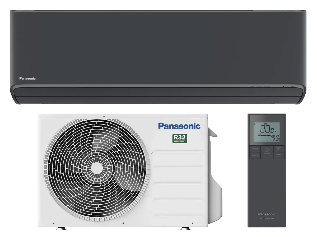 Condiționer Panasonic Etherea Inverter R32 Z25ZKEWB 9000 BTU negru