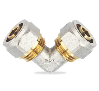 Cot conector pentru teava multistrat PEX-AL-PEX 20 mm x 20 mm