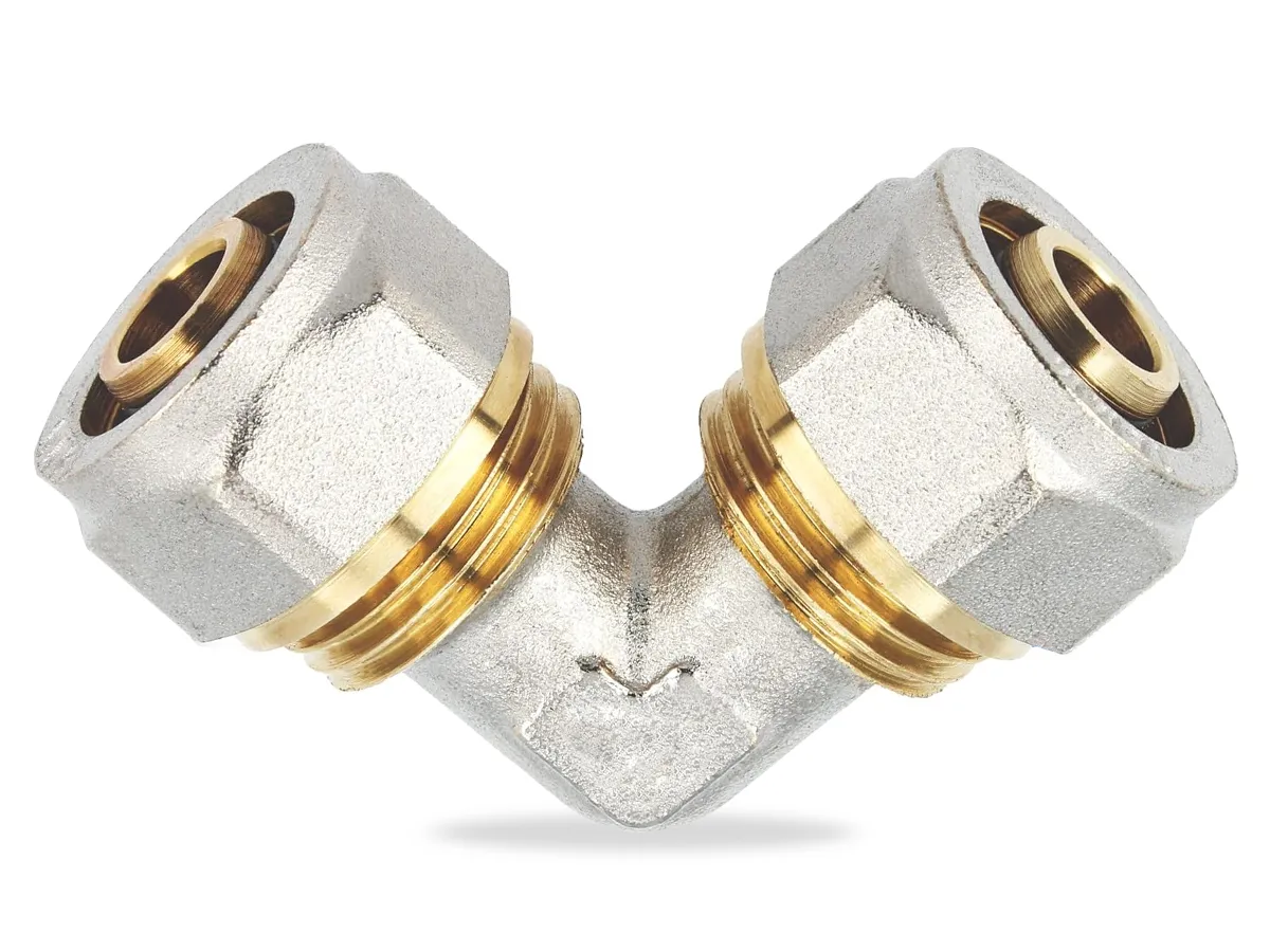 Cot conector pentru teava multistrat PEX-AL-PEX 20 mm x 20 mm