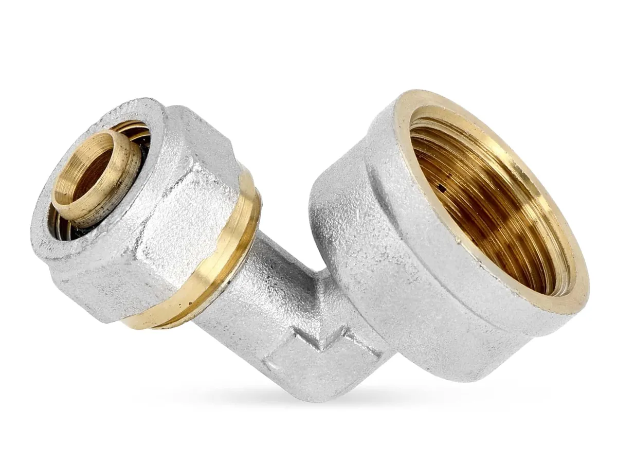 Cot conector pentru teava multistrat PEX-AL-PEX F 20 mm x 3/4 