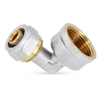 Cot conector pentru teava multistrat PEX-AL-PEX F 26 mm x 1 