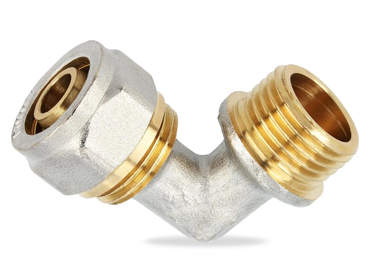 Cot conector pentru teava multistrat PEX-AL-PEX M 26 mm x 1 