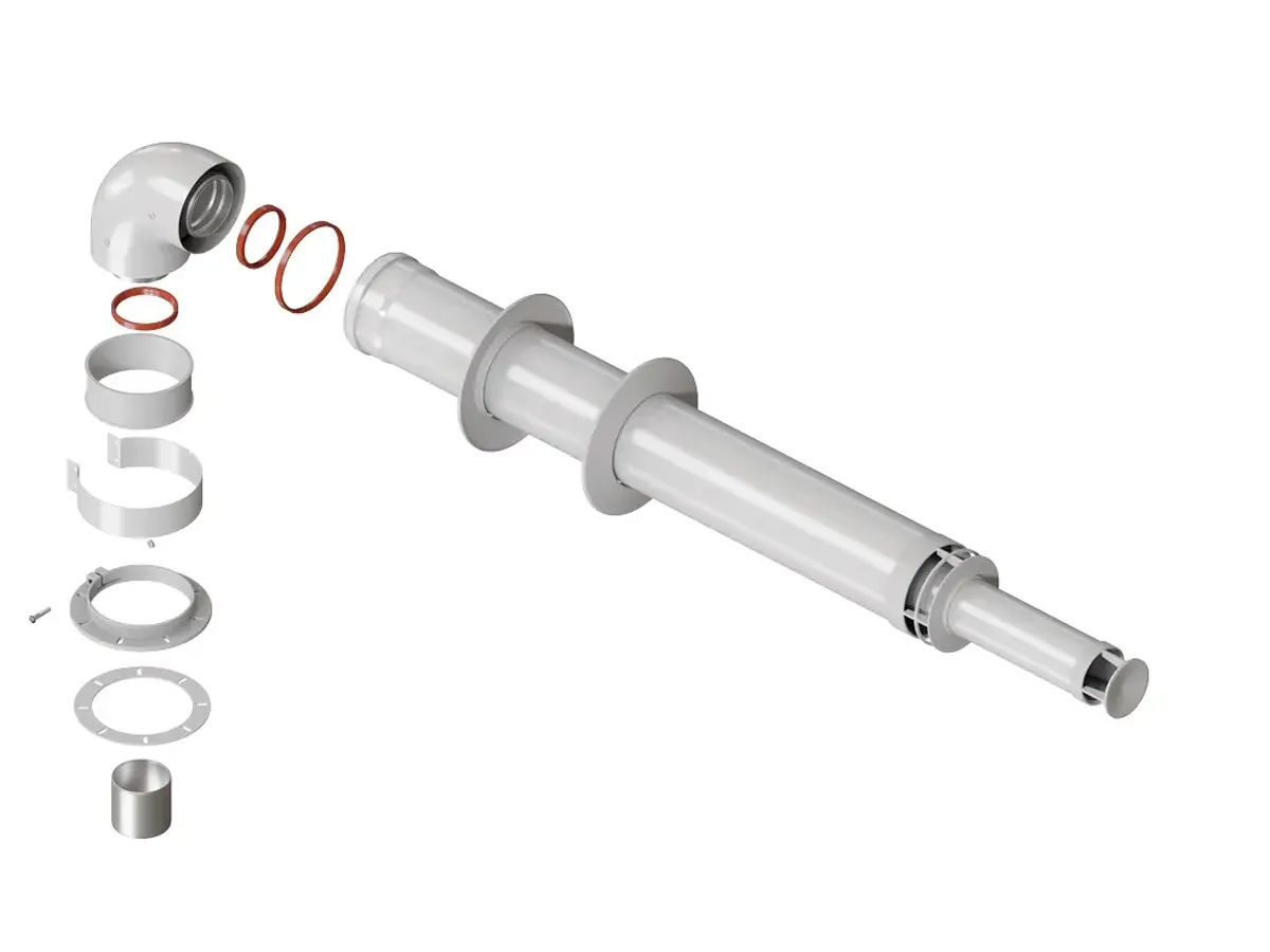 Дымоход для обычного газового котла Ariston