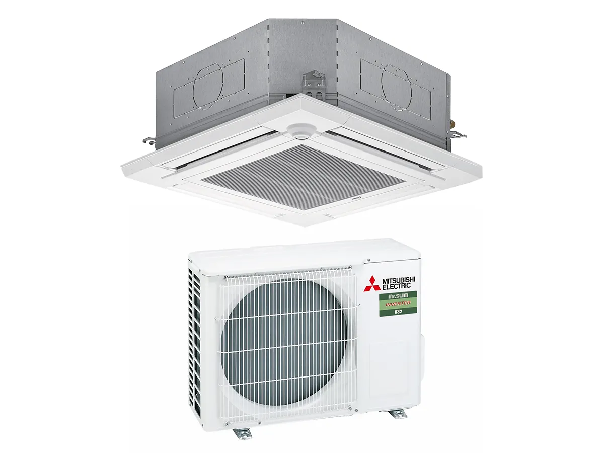 Casetă invertor aer condiționat Mitsubishi Electric PLA-M35 EA/SUZ-M35VA