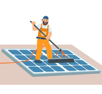 Servicii de întreținere pentru stațiile solare de producere a energiei electrice pana la 500 m. ptr.