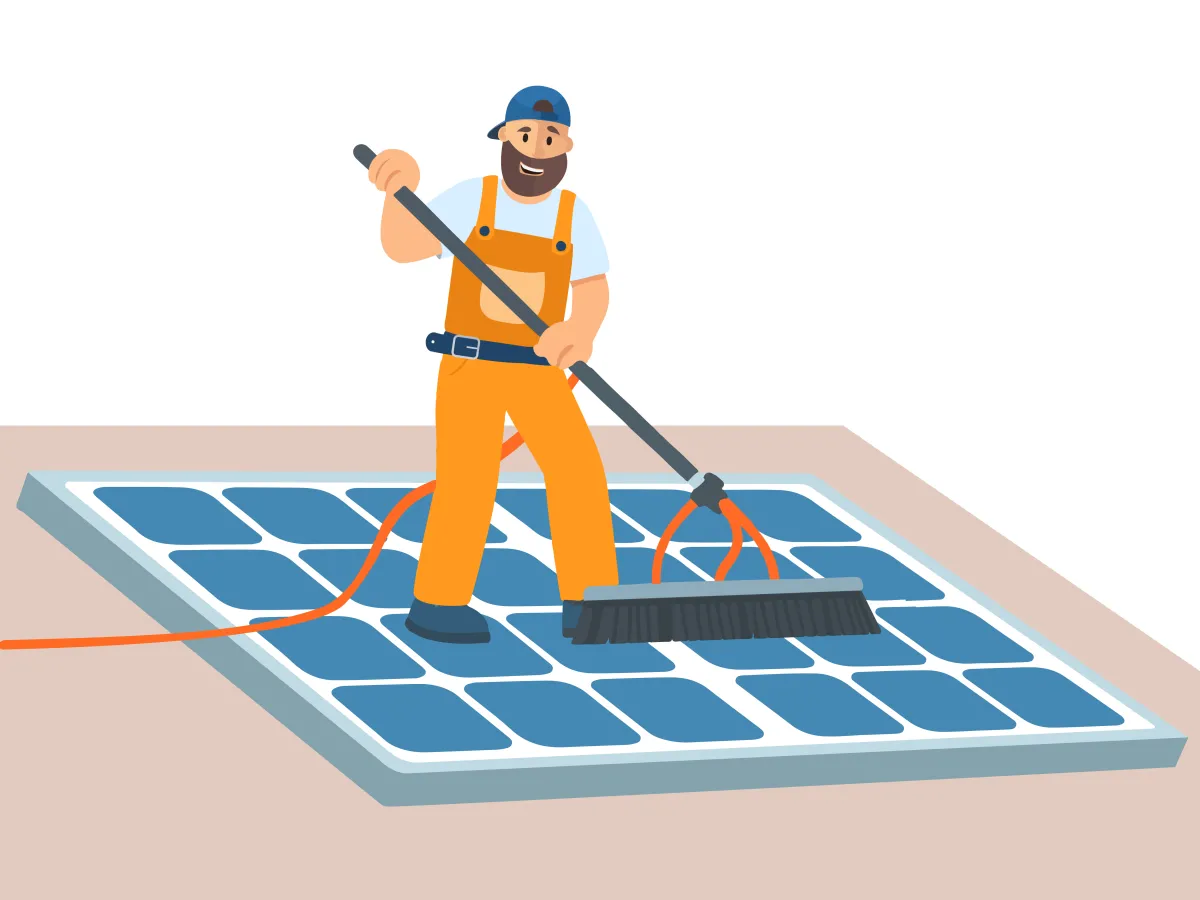 Servicii de întreținere pentru stațiile solare de producere a energiei electrice pana la 400 m. ptr.