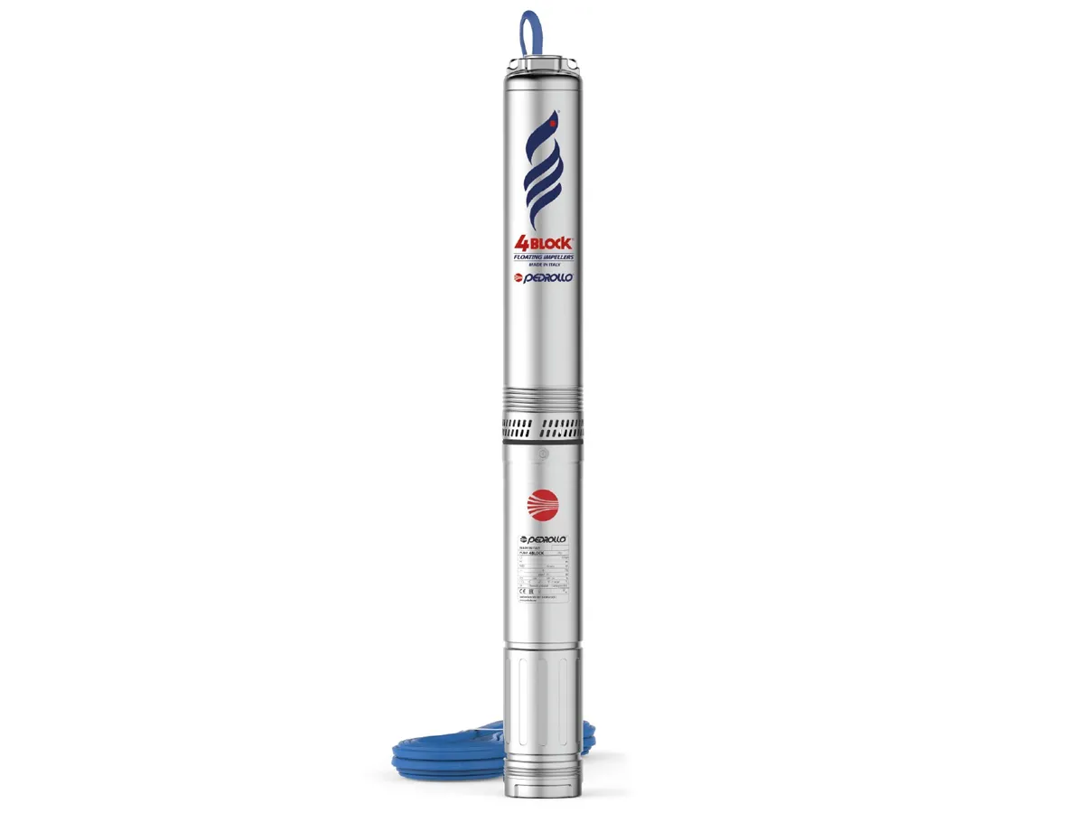 Pompa submersibila Pedrollo 4BLOCKm2-9 pina la 66 m, 0,55 kW