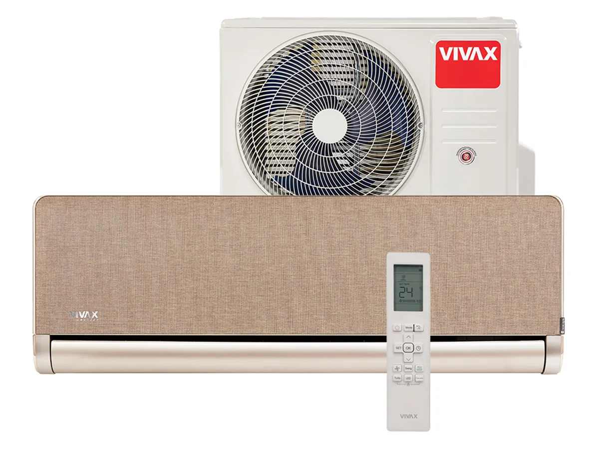 Aer conditionat Vivax Inverter R32 H-Design 12000 BTU Gold