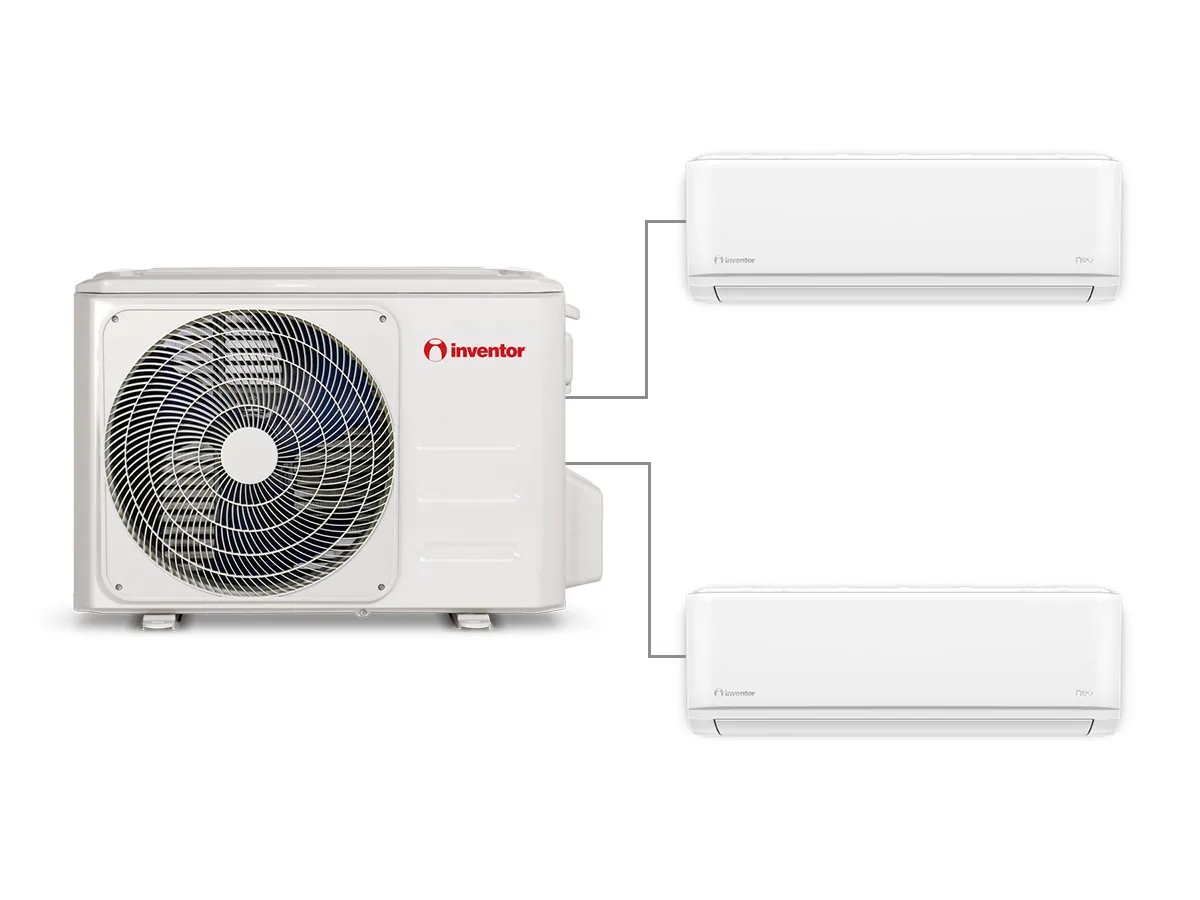 Внешний блок INVENTOR 18000 BTU U5MRSL(2)-18 R32 2 подключ.