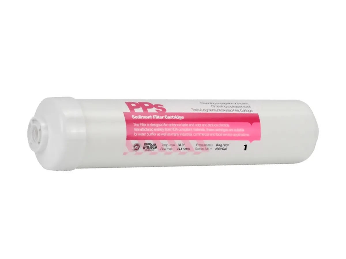 Filtru de curatare mecanica Akuma/Mustang inline PP 1 mkm*2.5''