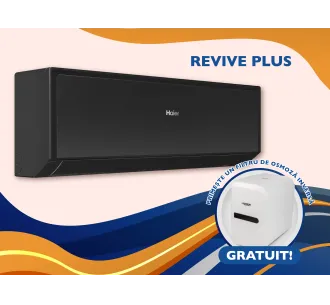 Conditioner HAIER REVIVE Plus DC Inverter R32 AS25RBAHRA-B 1U25YEGFRA-3 Negru (Încălzire pana la - 20°C)