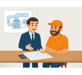 Serviciu de consultanță și calcul costuri pentru sistemul de ventilare