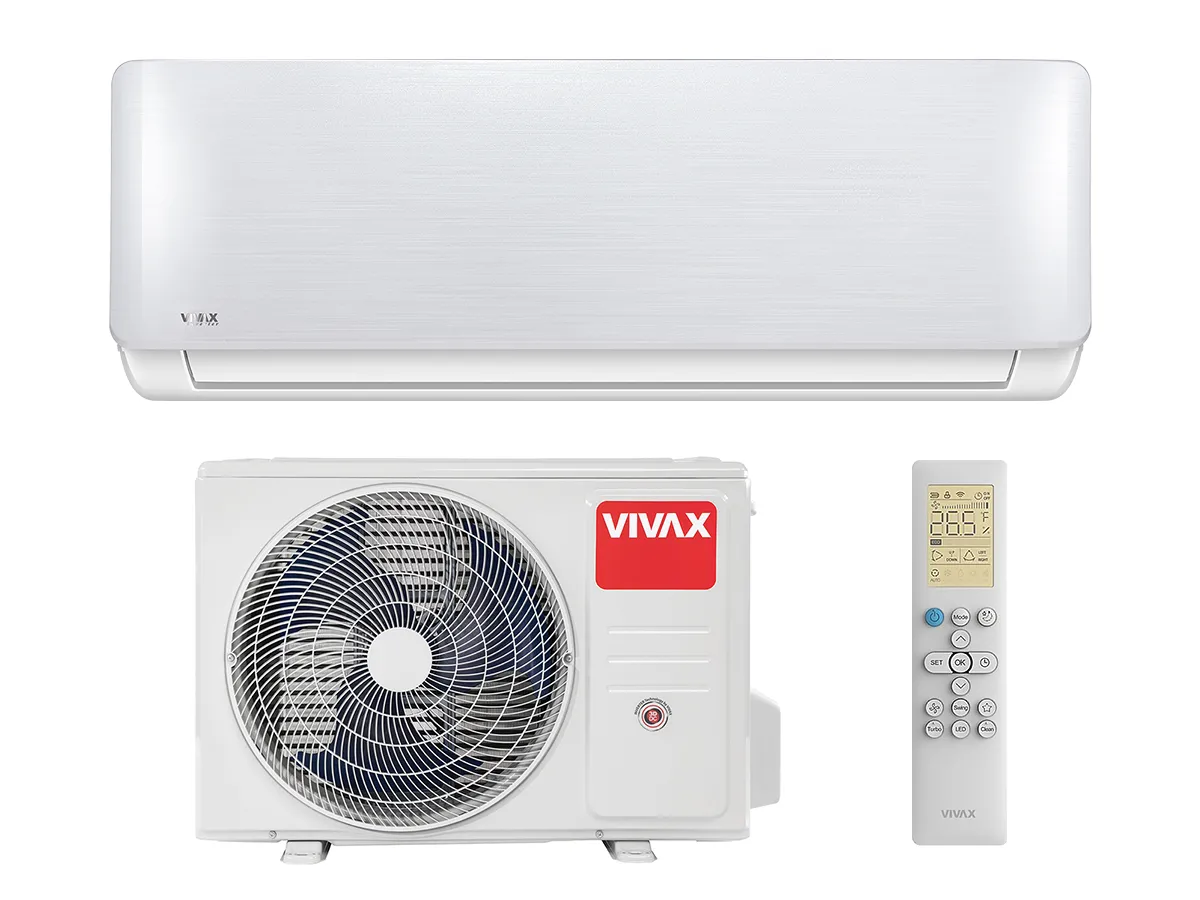 Aer Conditionat Vivax Inverter R32 R-Design 12000 BTU Argintiu