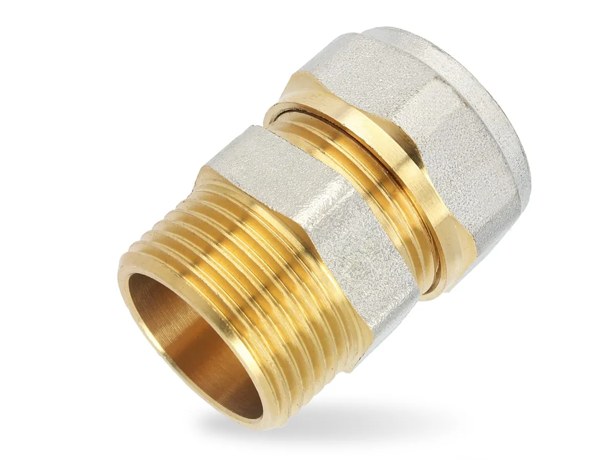  Racord drept pentru teava multistrat PEX-AL-PEX M 26 mm x 3/4 