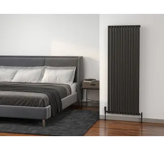 Radiator de design LOJIMAX colecția BELLA 1600x404 mm, Antracit