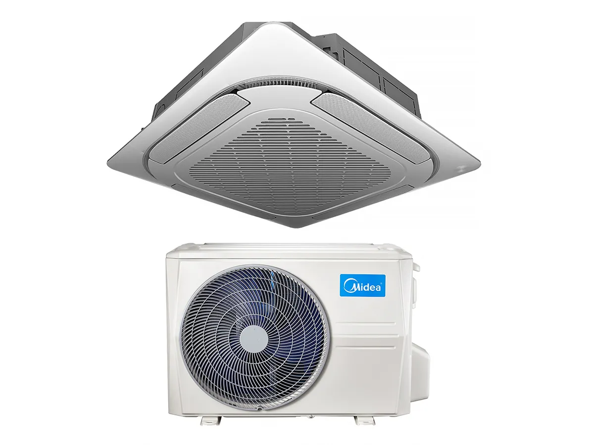 Кондиционер инверторный касетный Midea MCD1-36HRFNX-QRD0W(GA) / MOD30U-36HFN8-RRD0W(GA) 36000 BTU 