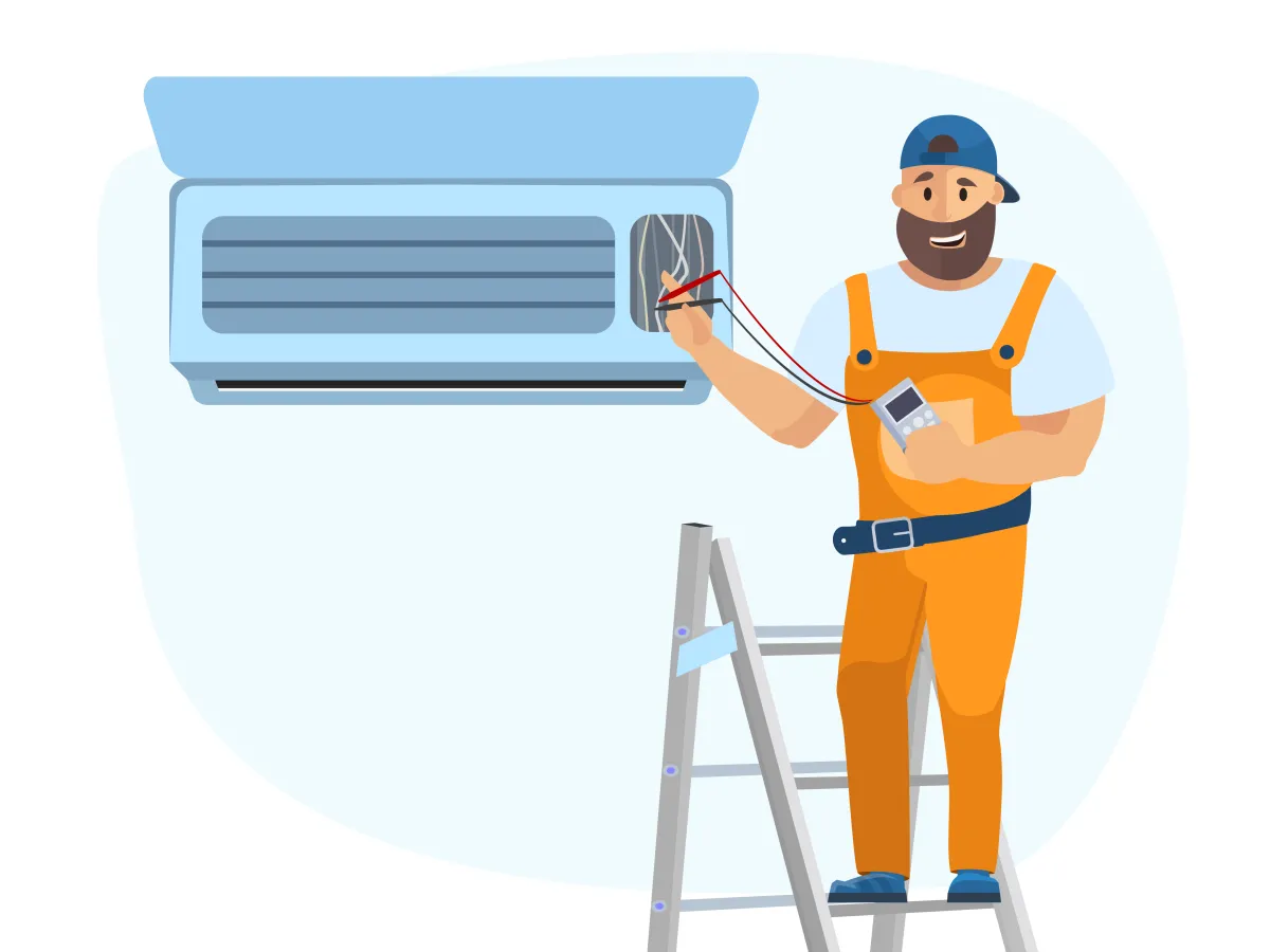 Услуга по диагностике кондиционеров мощностью 9000 BTU